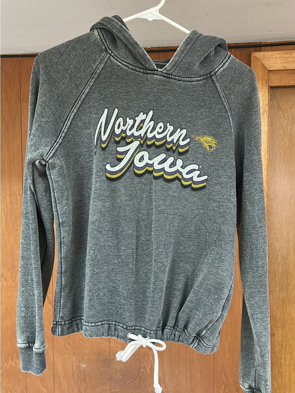 Northern Iowa Gray Women's Pullover Hoodie Sweater